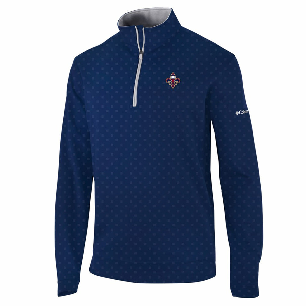 Columbia - New Orleans Pelicans Wickham Hills Omni-Wick Quarter-Zip Jacket - Navy