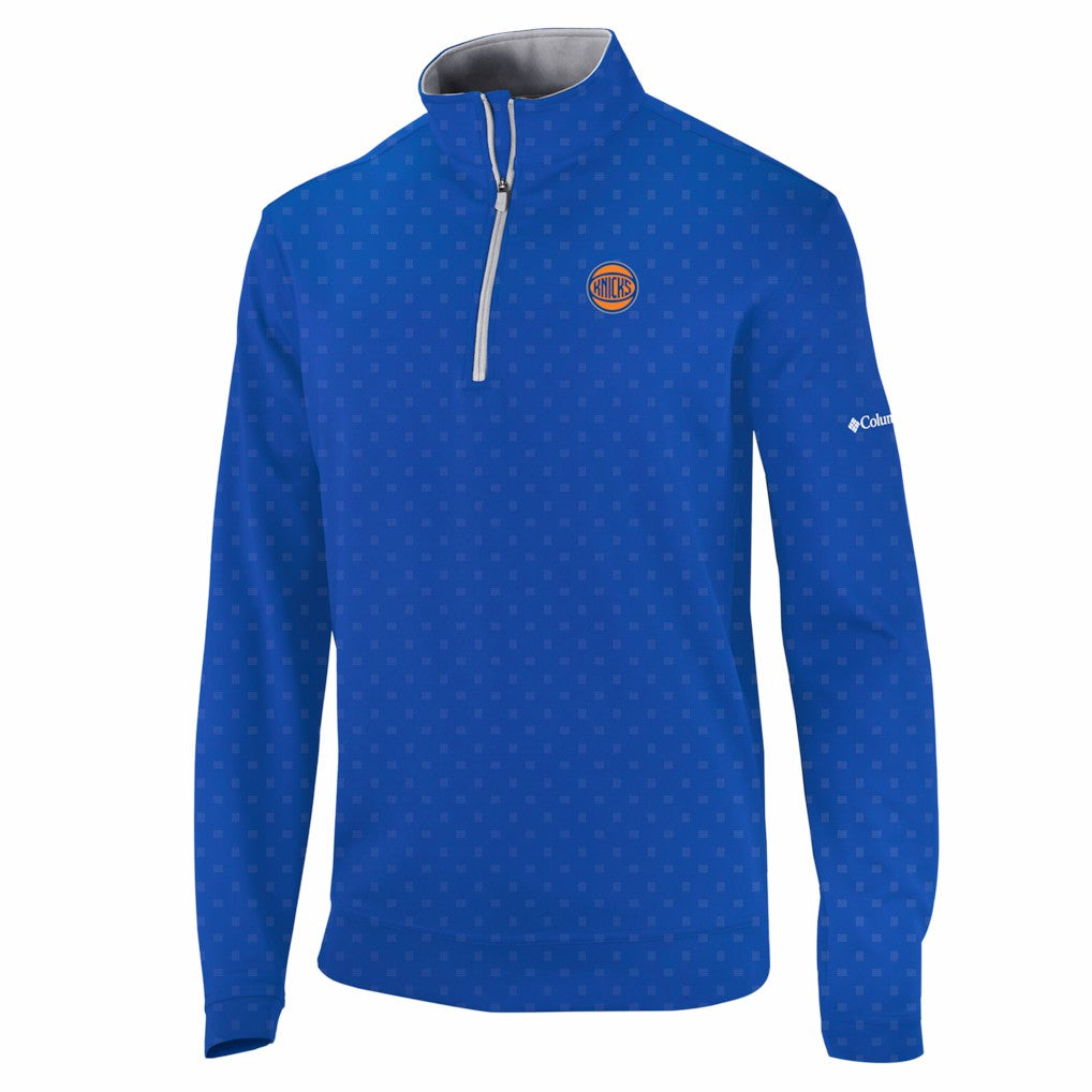 Columbia - New York Knicks Wickham Hills Omni-Wick Quarter-Zip Jacket - Blue