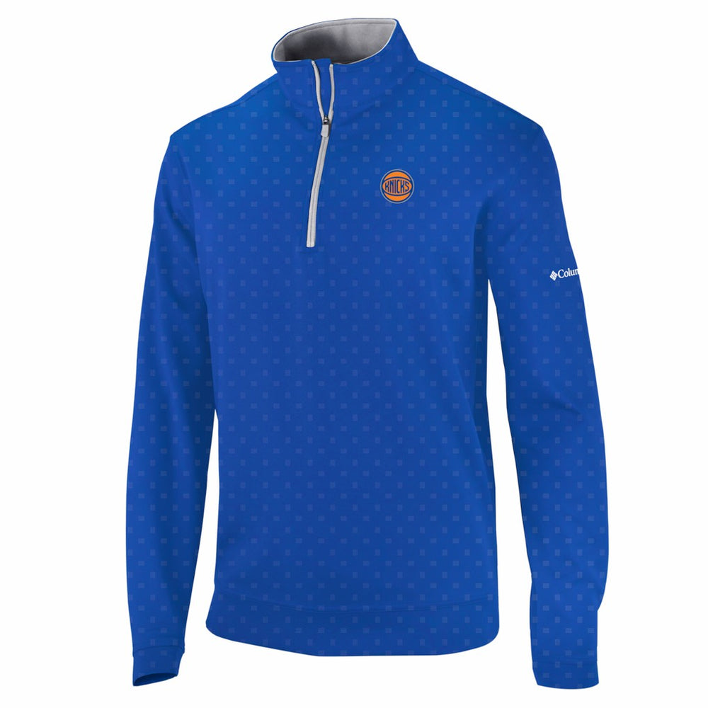 Columbia - New York Knicks Wickham Hills Omni-Wick Quarter-Zip Jacket - Blue