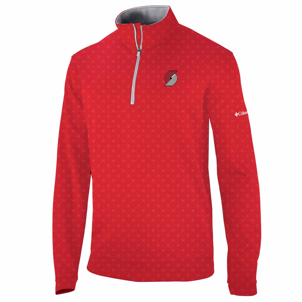 Columbia - Portland Trail Blazers Wickham Hills Omni-Wick Quarter-Zip Jacket - Red