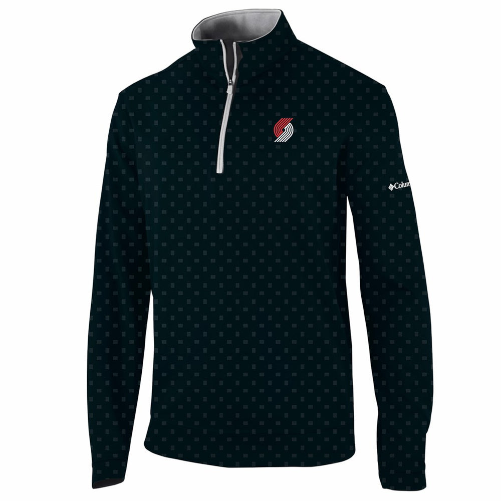 Columbia - Portland Trail Blazers Wickham Hills Omni-Wick Quarter-Zip Jacket - Black