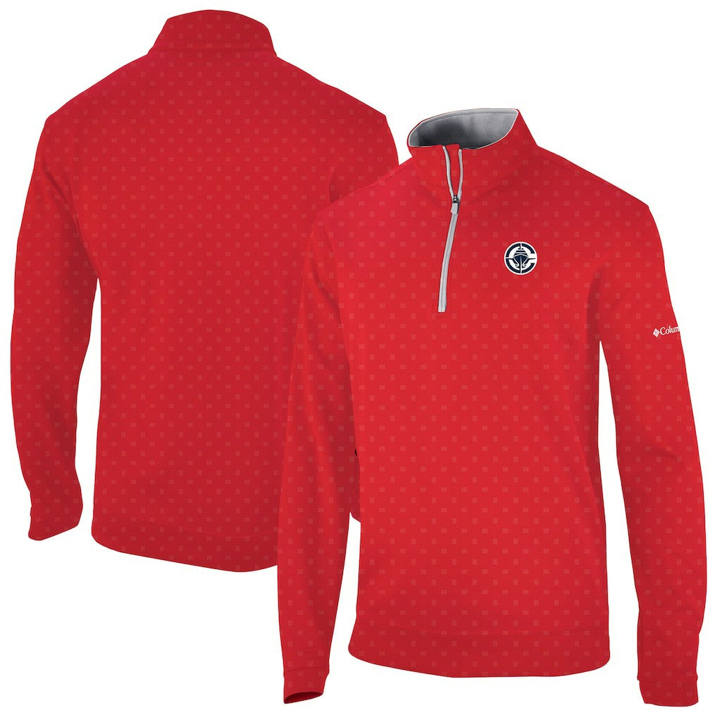 Columbia - LA Clippers Wickham Hills Omni-Wick Quarter-Zip Jacket - Red