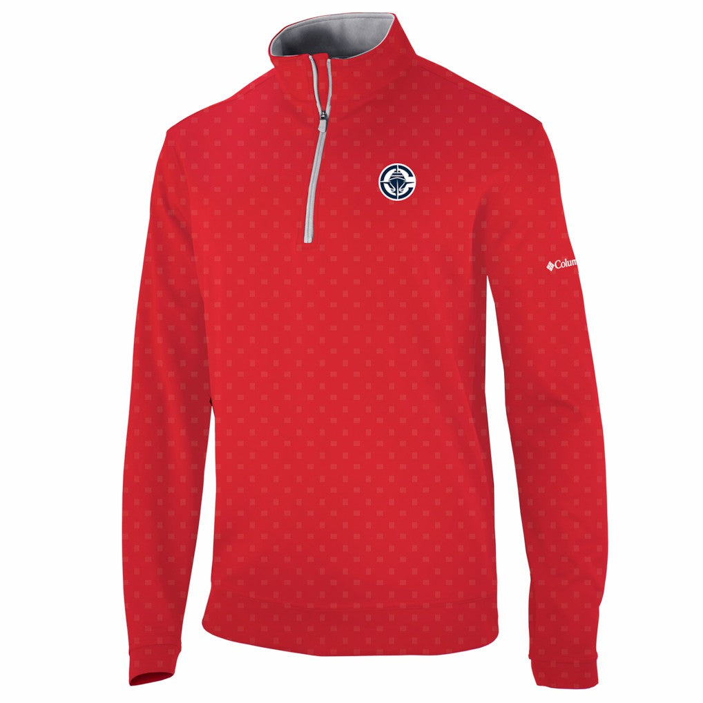 Columbia - LA Clippers Wickham Hills Omni-Wick Quarter-Zip Jacket - Red