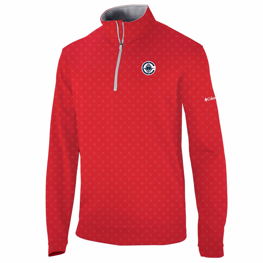 Columbia - LA Clippers Wickham Hills Omni-Wick Quarter-Zip Jacket - Red