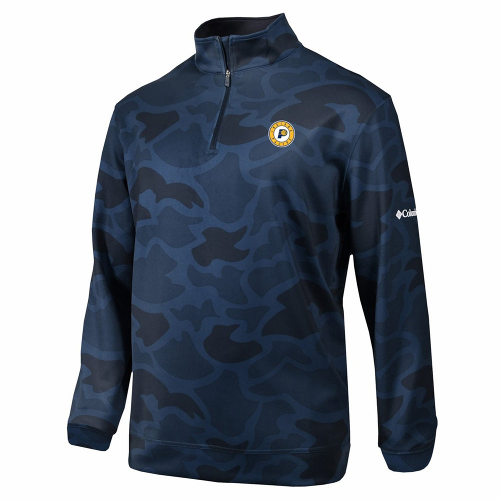 Columbia - Indiana Pacers Wickham Hills Omni-Wick Quarter-Zip Jacket - Navy