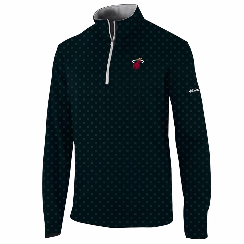 Columbia - Miami Heat Wickham Hills Omni-Wick Quarter-Zip Jacket - Black