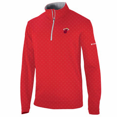 Columbia - Miami Heat Wickham Hills Omni-Wick Quarter-Zip Jacket - Red