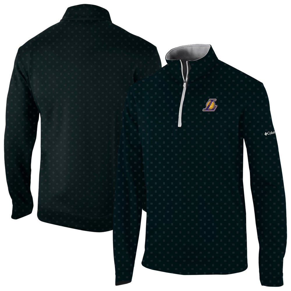 Columbia - Los Angeles Lakers Wickham Hills Omni-Wick Quarter-Zip Jacket - Black