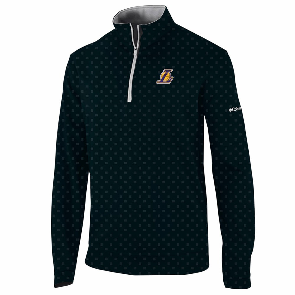 Columbia - Los Angeles Lakers Wickham Hills Omni-Wick Quarter-Zip Jacket - Black