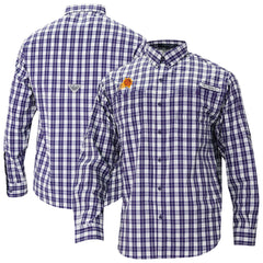 Columbia - Phoenix Suns Super Tamiami Omni-Shade Long Sleeve Button-Down Shirt - Purple