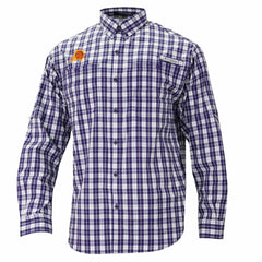Columbia - Phoenix Suns Super Tamiami Omni-Shade Long Sleeve Button-Down Shirt - Purple
