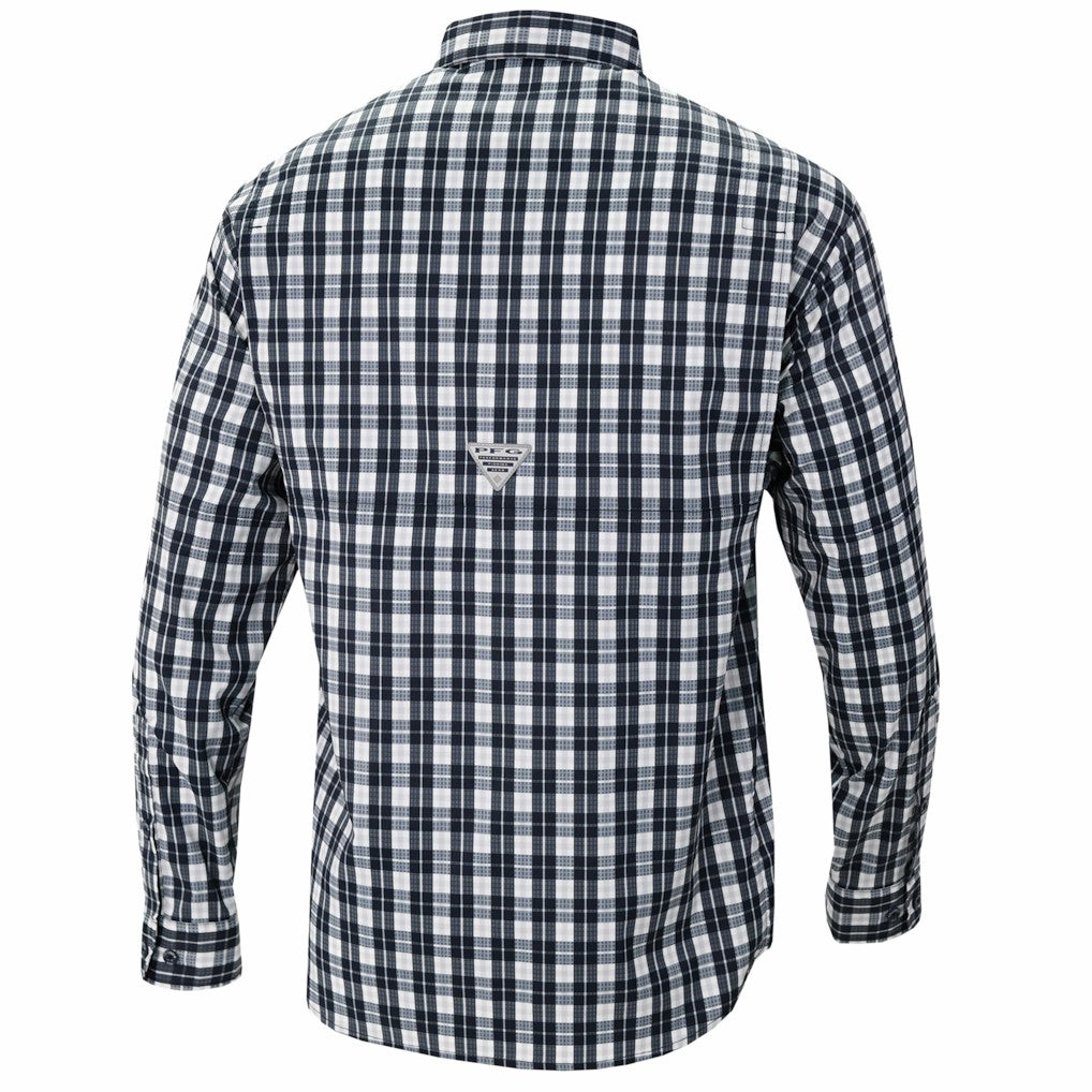 Columbia - Indiana Pacers Super Tamiami Omni-Shade Long Sleeve Button-Down Shirt - Navy