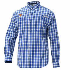 Columbia - New York Knicks Super Tamiami Omni-Shade Long Sleeve Button-Down Shirt - Blue