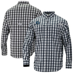 Columbia - Minnesota Timberwolves Super Tamiami Omni-Shade Long Sleeve Button-Down Shirt - Navy