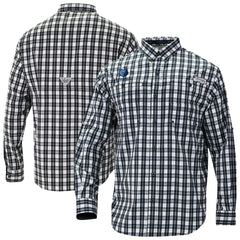 Columbia - Memphis Grizzlies Super Tamiami Omni-Shade Long Sleeve Button-Down Shirt - Navy
