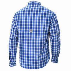 Columbia - Philadelphia 76ers Super Tamiami Omni-Shade Long Sleeve Button-Down Shirt - Blue