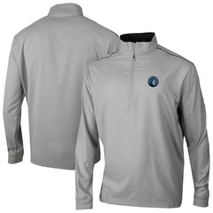 Columbia - Minnesota Timberwolves Omni-Wick Bogey's Paradise Quarter-Zip Top - Gray