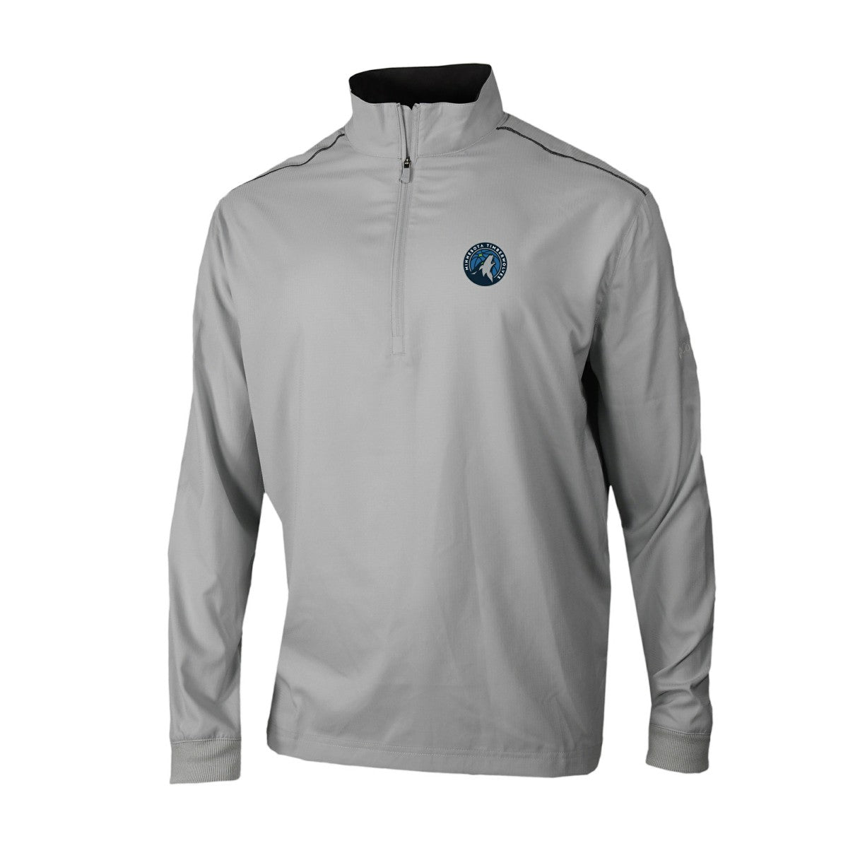 Columbia - Minnesota Timberwolves Omni-Wick Bogey's Paradise Quarter-Zip Top - Gray