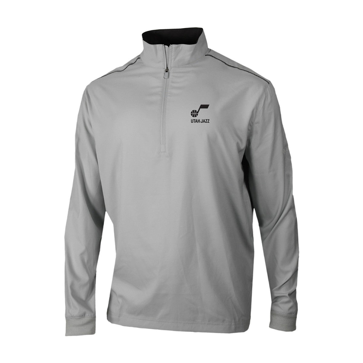 Columbia - Utah Jazz Omni-Wick Bogey's Paradise Quarter-Zip Top - Gray
