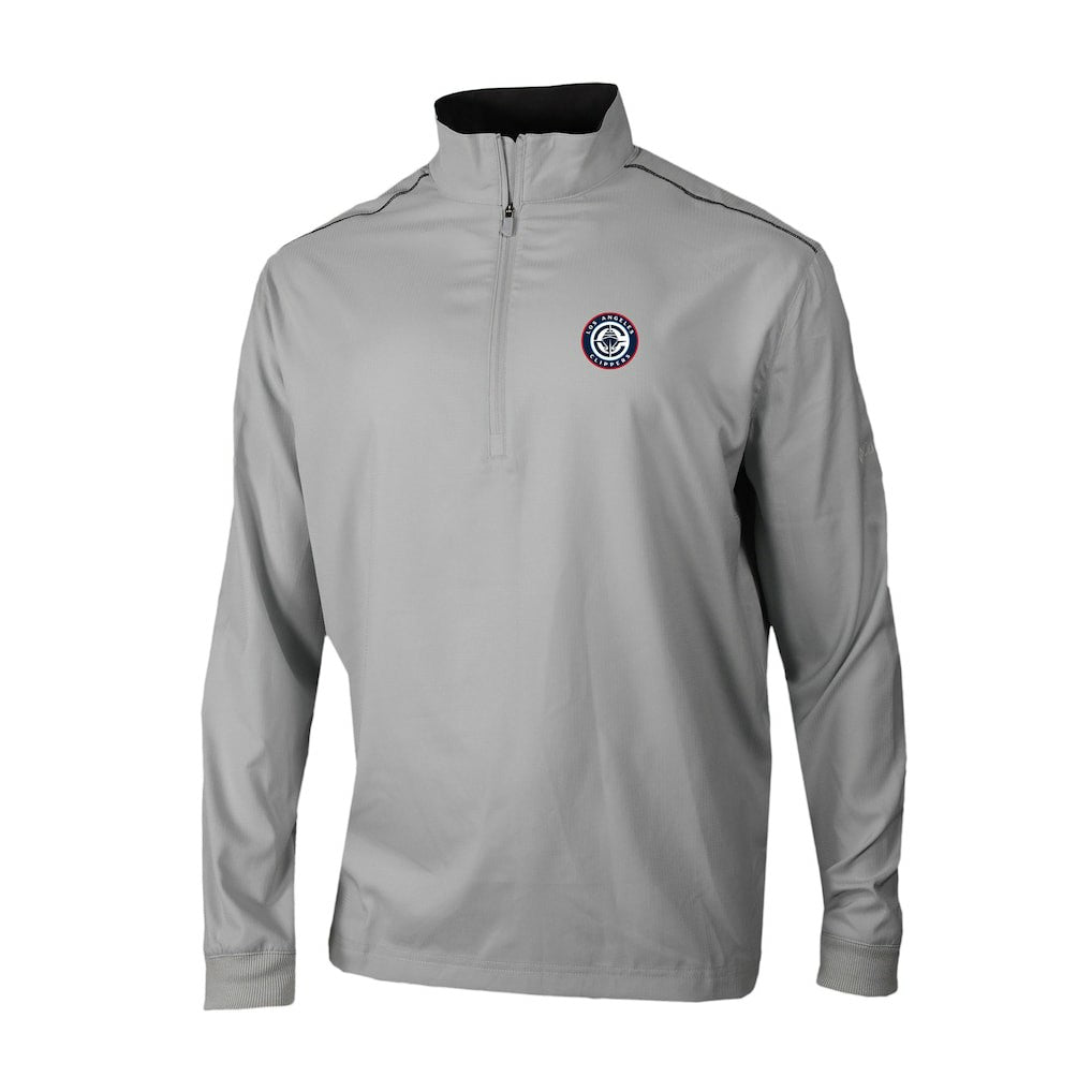 Columbia - LA Clippers Omni-Wick Bogey's Paradise Quarter-Zip Top - Gray
