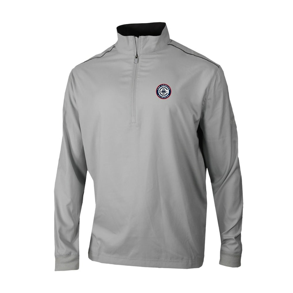 Columbia - LA Clippers Omni-Wick Bogey's Paradise Quarter-Zip Top - Gray