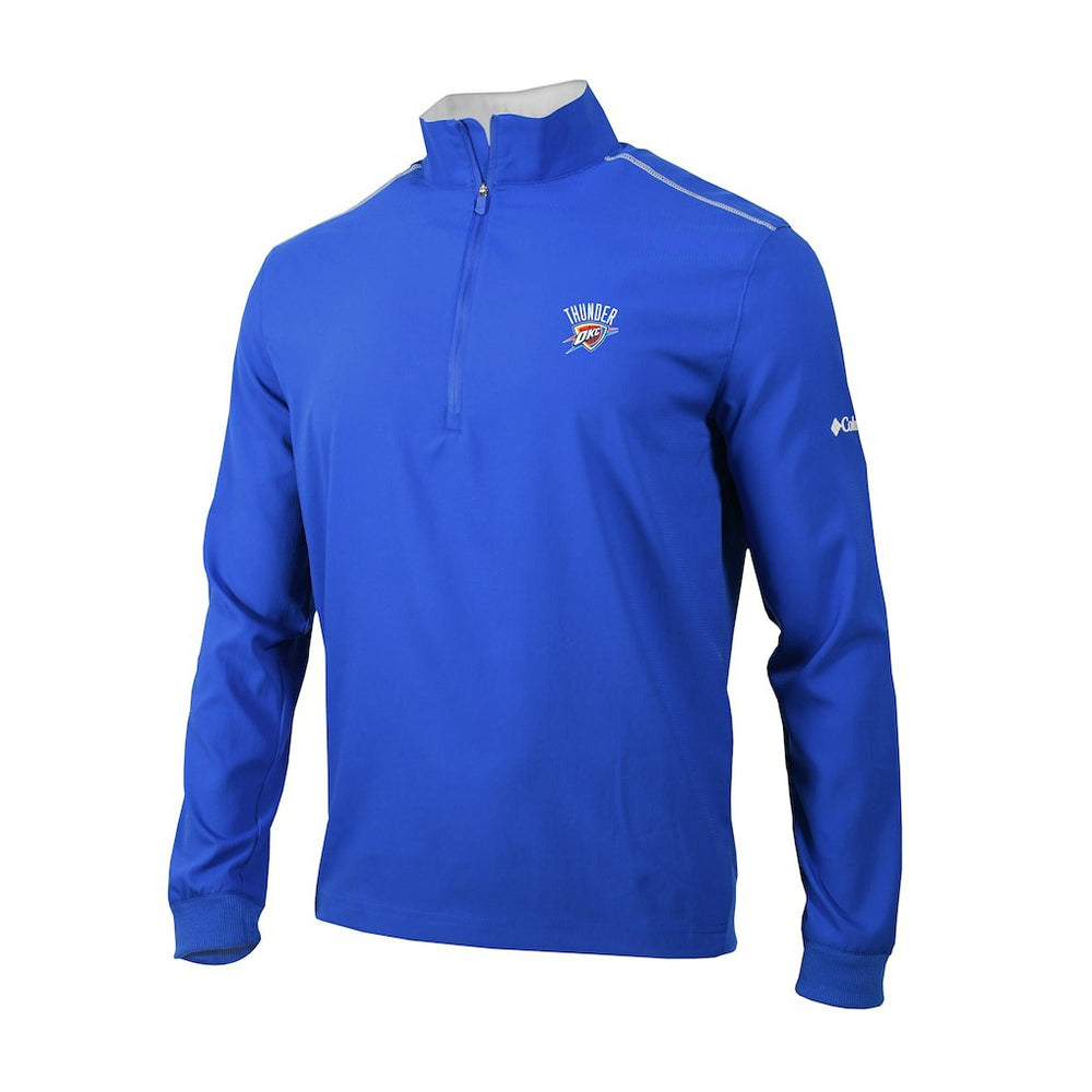 Columbia - Oklahoma City Thunder Omni-Wick Bogey's Paradise Quarter-Zip Top - Blue