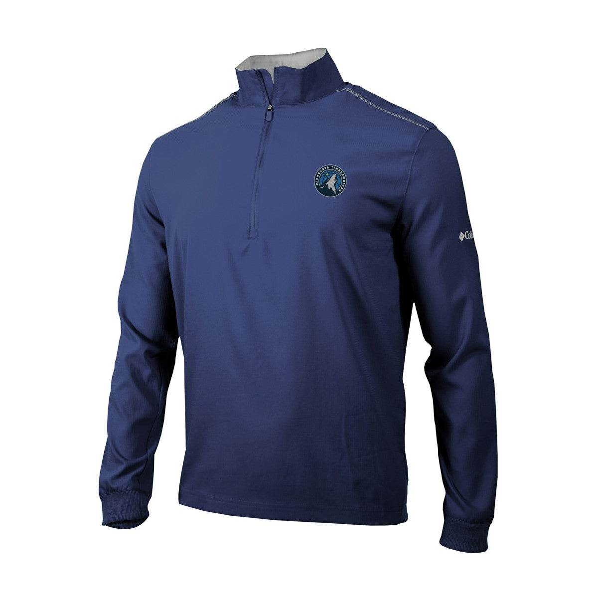 Columbia - Minnesota Timberwolves Omni-Wick Bogey's Paradise Quarter-Zip Top - Navy