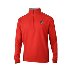 Columbia - Portland Trail Blazers Omni-Wick Bogey's Paradise Quarter-Zip Top - Red