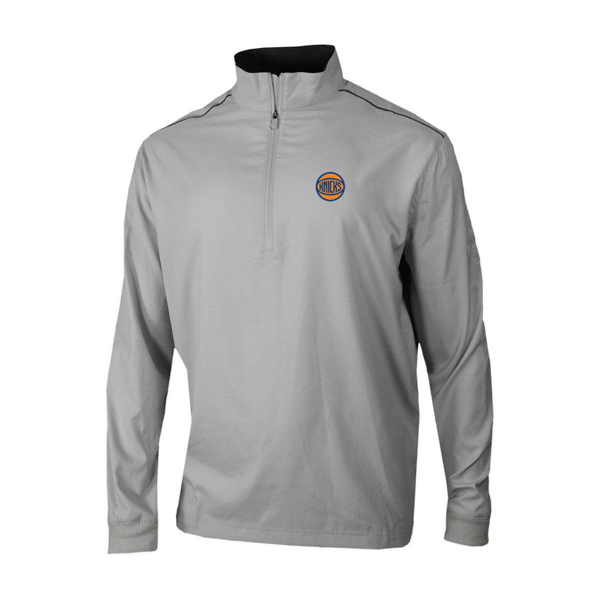 Columbia - New York Knicks Omni-Wick Bogey's Paradise Quarter-Zip Top - Gray