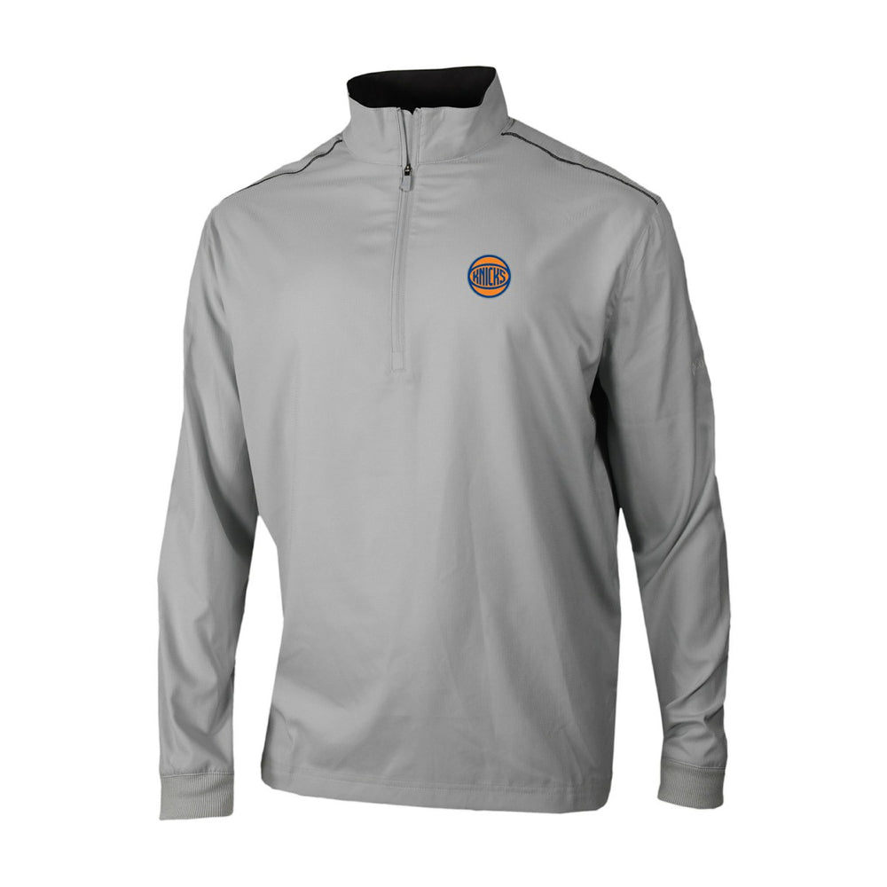 Columbia - New York Knicks Omni-Wick Bogey's Paradise Quarter-Zip Top - Gray