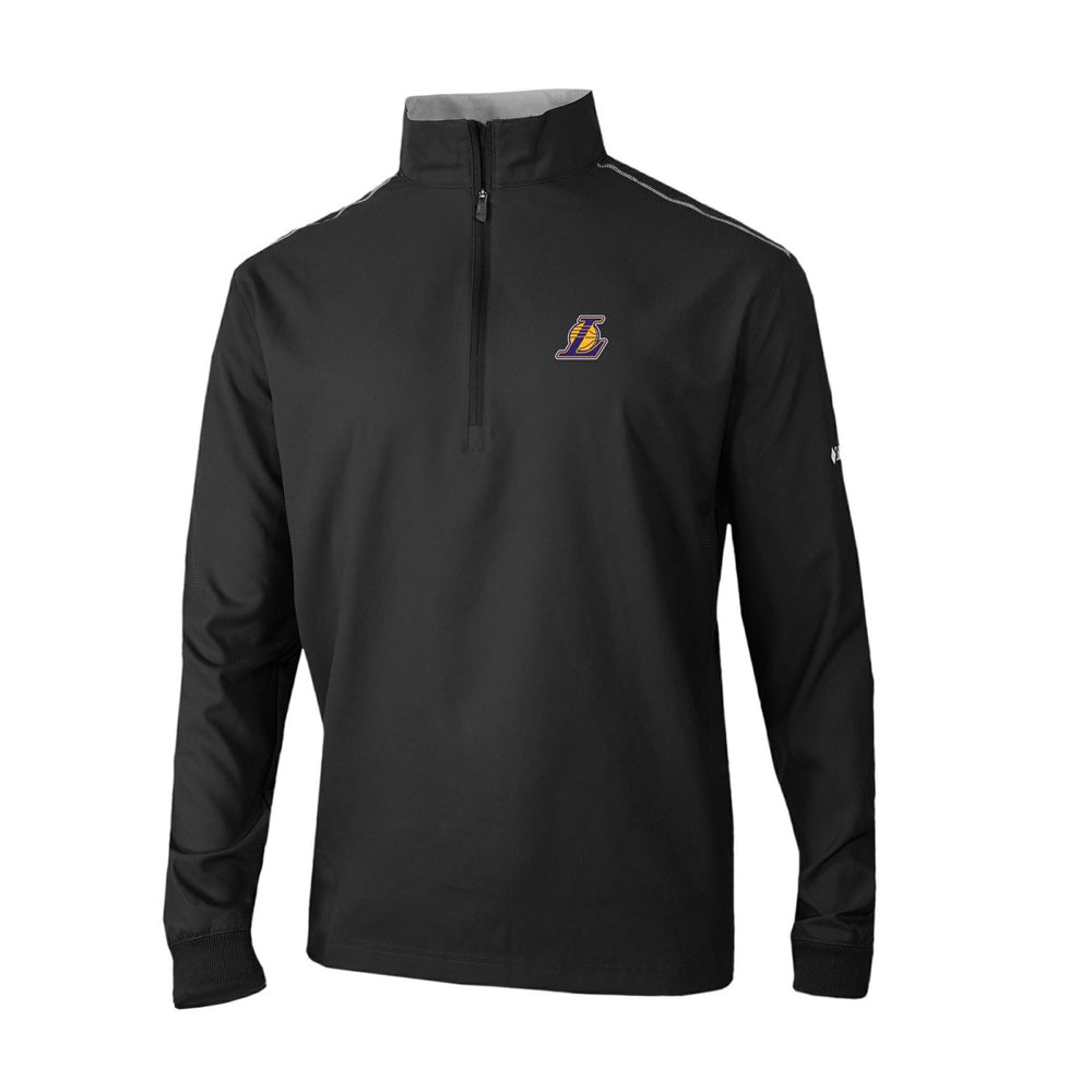 Columbia - Los Angeles Lakers Omni-Wick Bogey's Paradise Quarter-Zip Top - Black