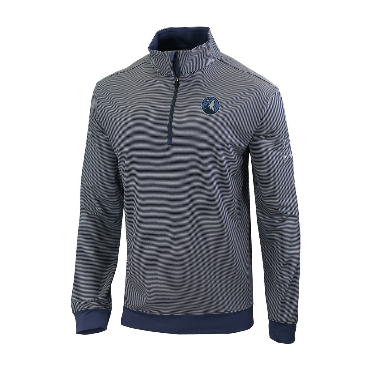 Columbia - Minnesota Timberwolves Omni-Wick Even Lie Quarter-Zip Top - Navy