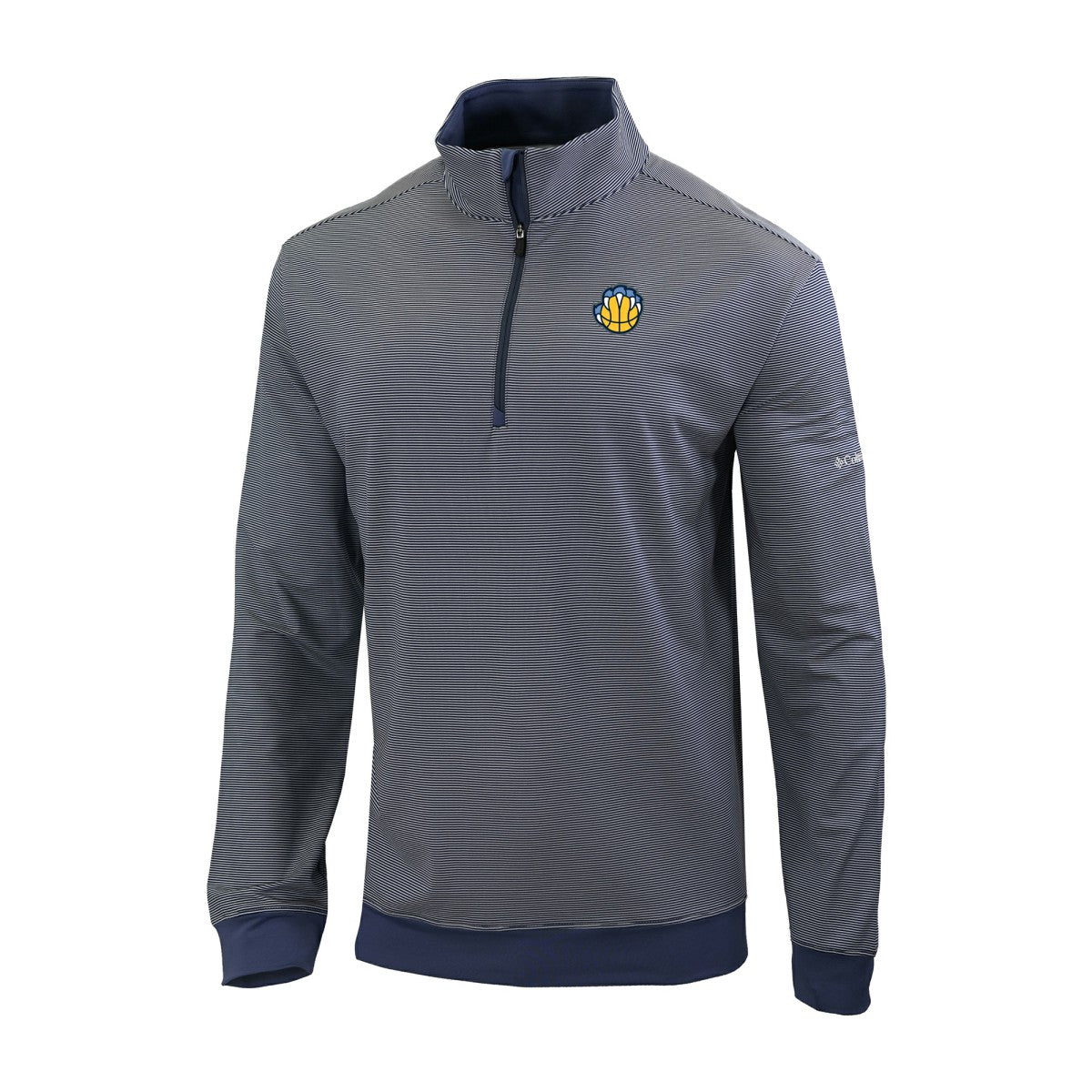 Columbia - Memphis Grizzlies Omni-Wick Even Lie Quarter-Zip Top - Navy