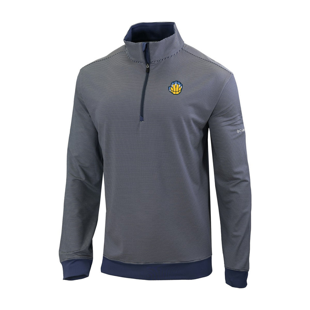 Columbia - Memphis Grizzlies Omni-Wick Even Lie Quarter-Zip Top - Navy