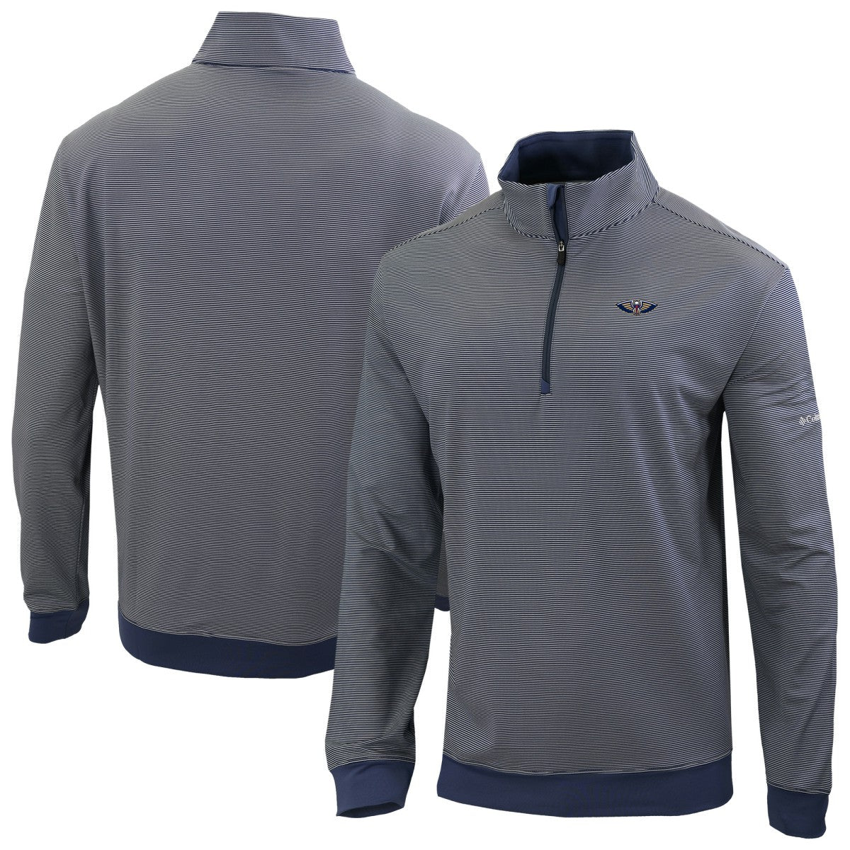 Columbia - New Orleans Pelicans Omni-Wick Even Lie Quarter-Zip Top - Navy