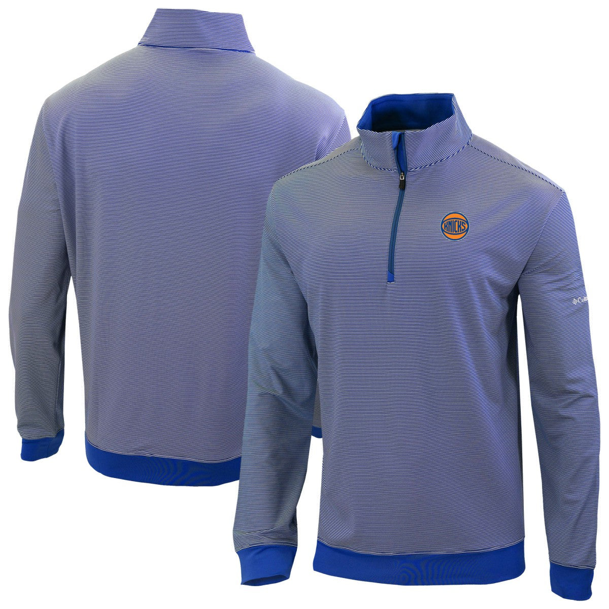 Columbia - New York Knicks Omni-Wick Even Lie Quarter-Zip Top - Blue
