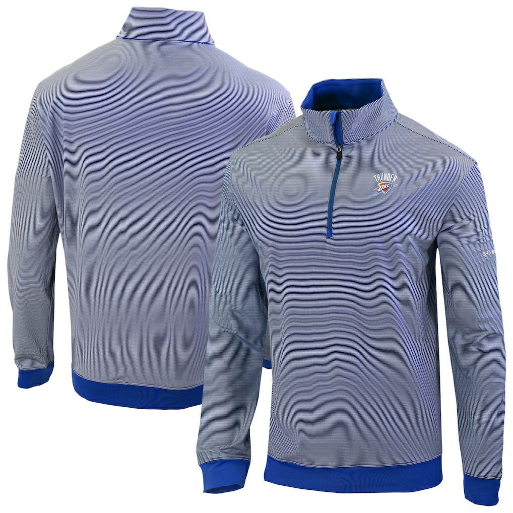 Columbia - Oklahoma City Thunder Omni-Wick Even Lie Quarter-Zip Top - Blue