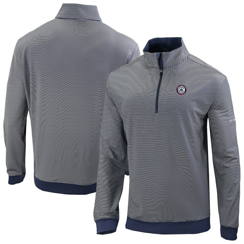 Columbia - LA Clippers Omni-Wick Even Lie Quarter-Zip Top - Navy