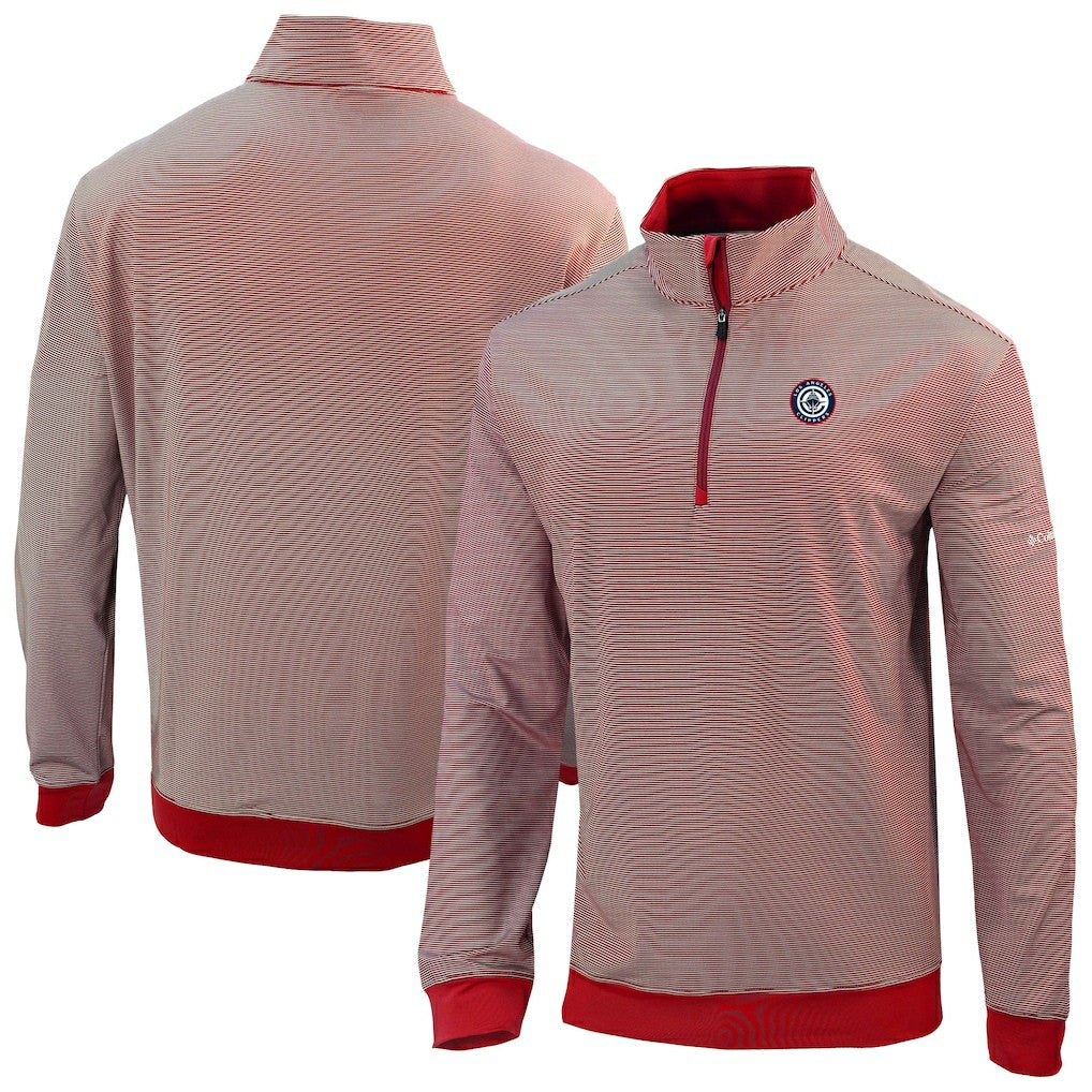 Columbia - LA Clippers Omni-Wick Even Lie Quarter-Zip Top - Red
