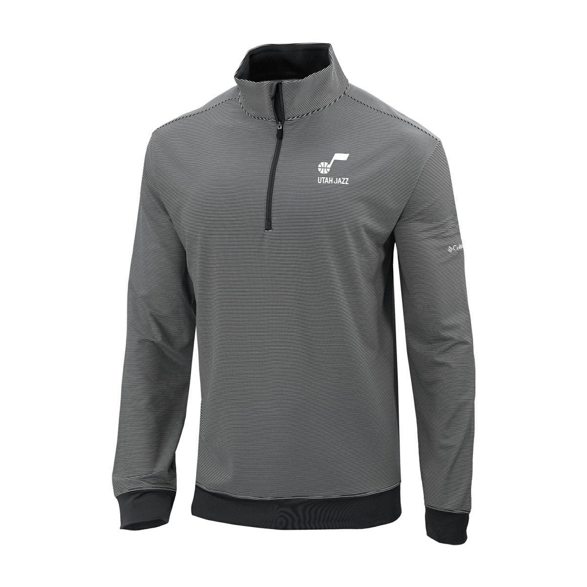 Columbia - Utah Jazz Omni-Wick Even Lie Quarter-Zip Top - Black