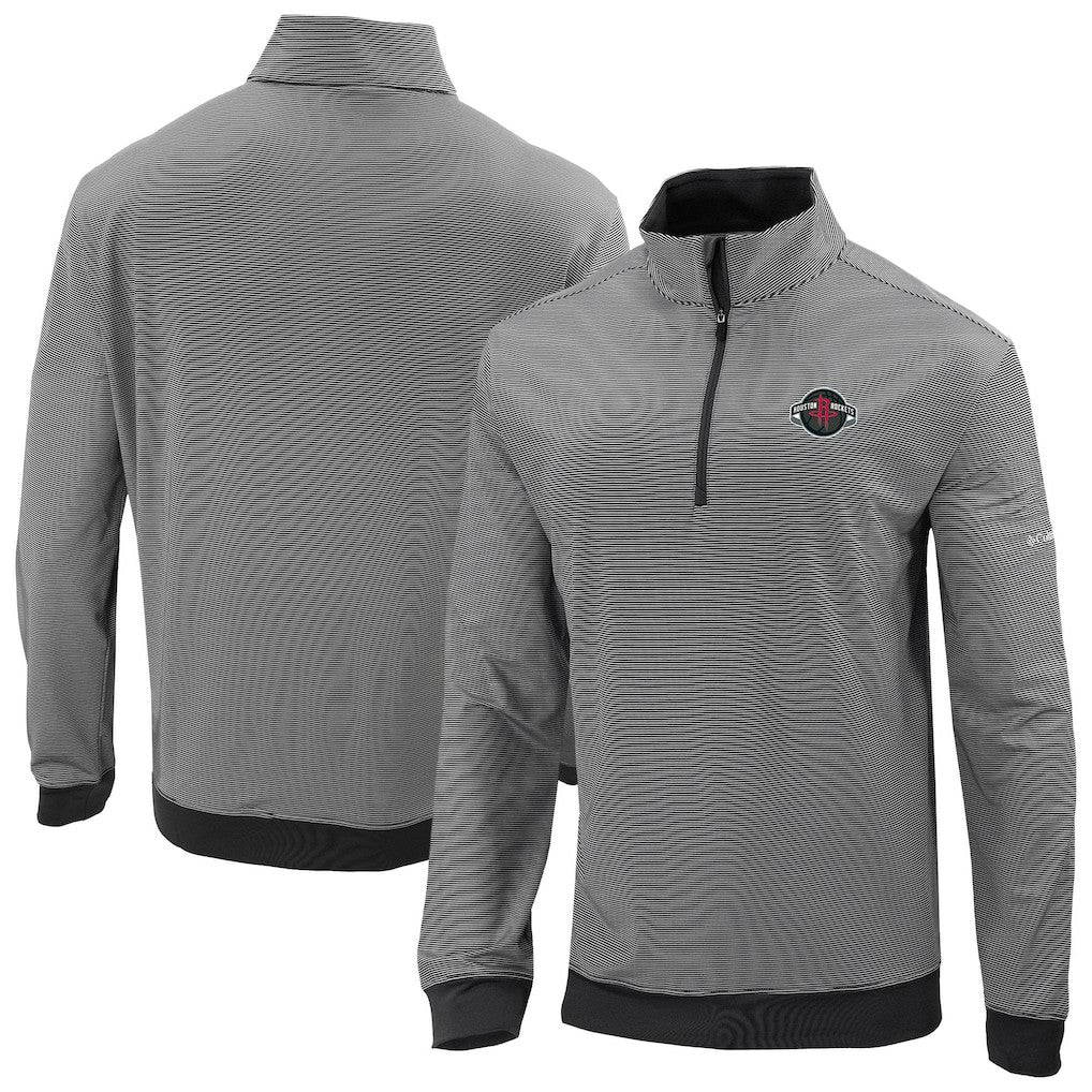 Columbia - Houston Rockets Omni-Wick Even Lie Quarter-Zip Top - Black