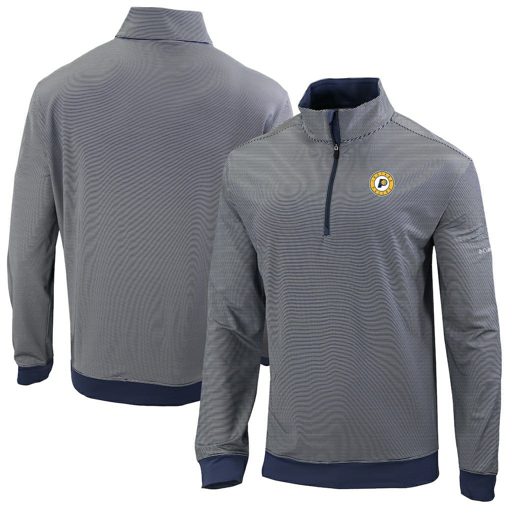 Columbia - Indiana Pacers Omni-Wick Even Lie Quarter-Zip Top - Navy
