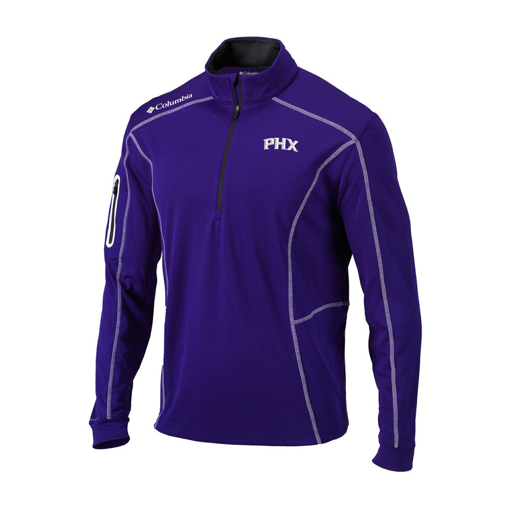 Columbia - Phoenix Suns Omni-Wick Shotgun Quarter-Zip Jacket - Purple
