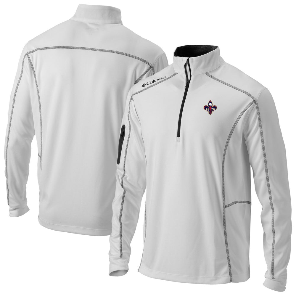Columbia - New Orleans Pelicans Omni-Wick Shotgun Quarter-Zip Jacket - White