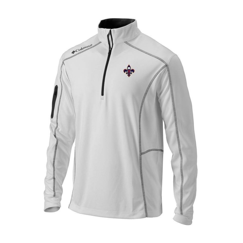 Columbia - New Orleans Pelicans Omni-Wick Shotgun Quarter-Zip Jacket - White
