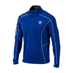 Columbia - Oklahoma City Thunder Omni-Wick Shotgun Quarter-Zip Jacket - Blue