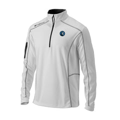 Columbia - Minnesota Timberwolves Omni-Wick Shotgun Quarter-Zip Jacket - White