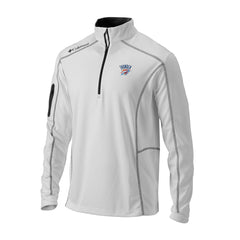 Columbia - Oklahoma City Thunder Omni-Wick Shotgun Quarter-Zip Jacket - White