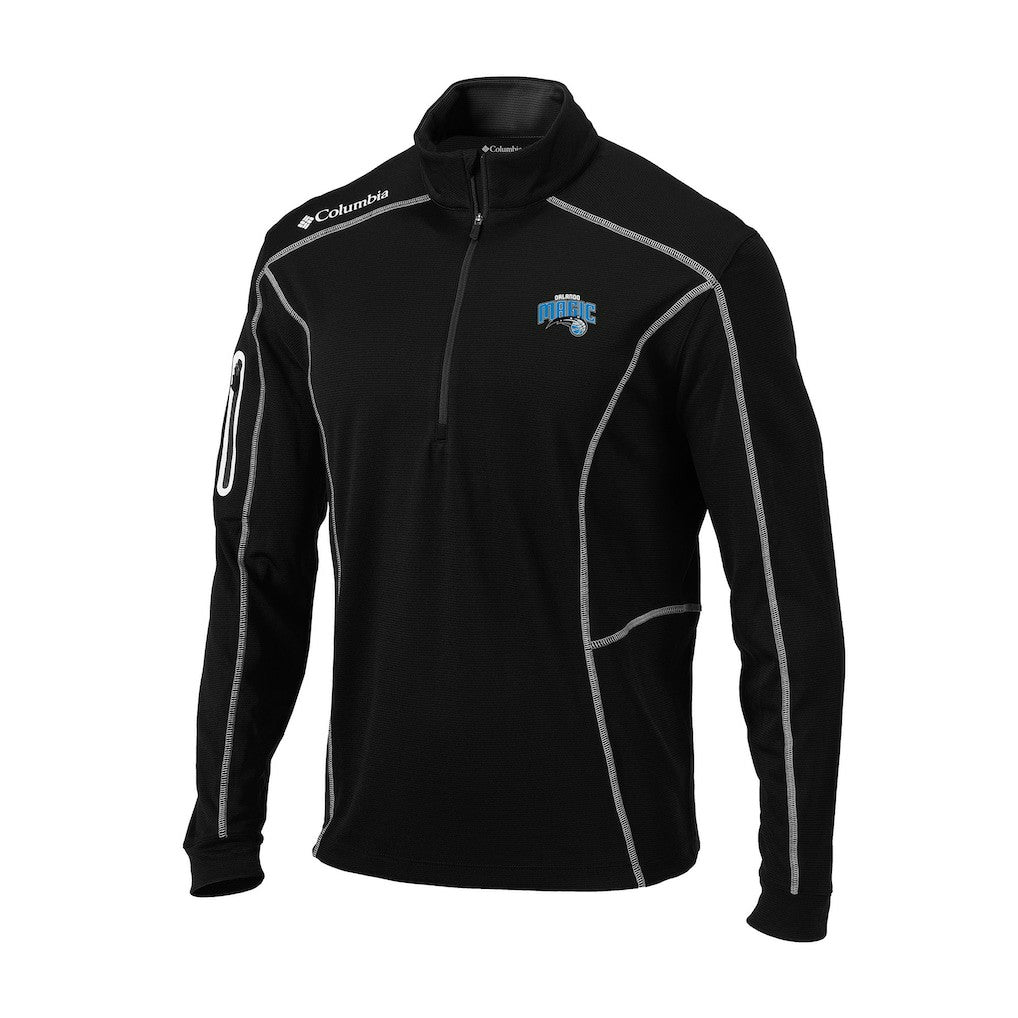Columbia - Orlando Magic Omni-Wick Shotgun Quarter-Zip Jacket - Black