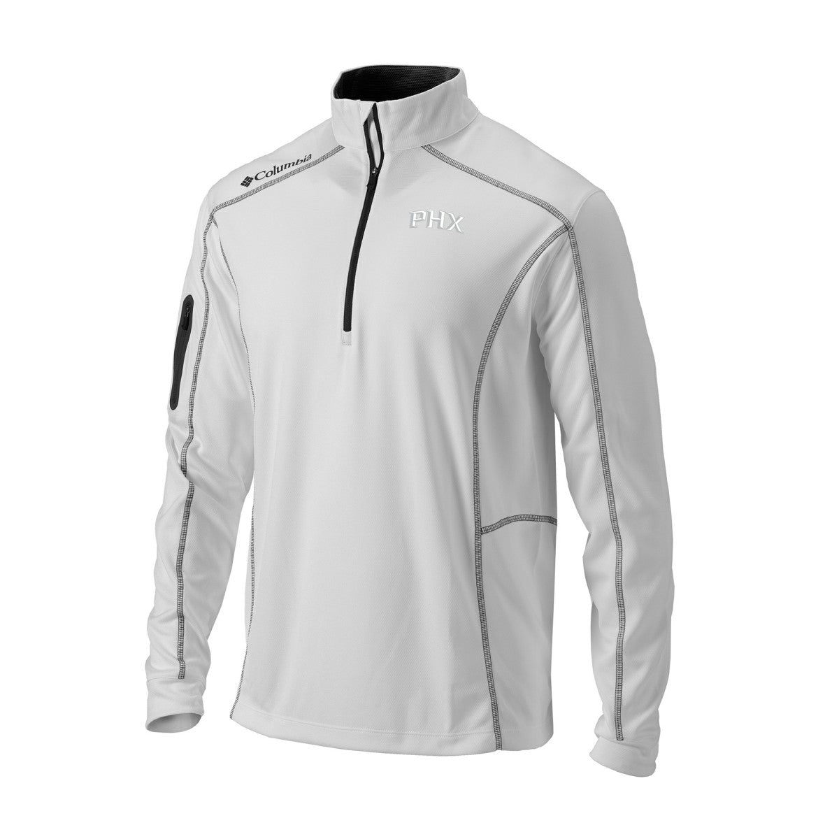 Columbia - Phoenix Suns Omni-Wick Shotgun Quarter-Zip Jacket - White